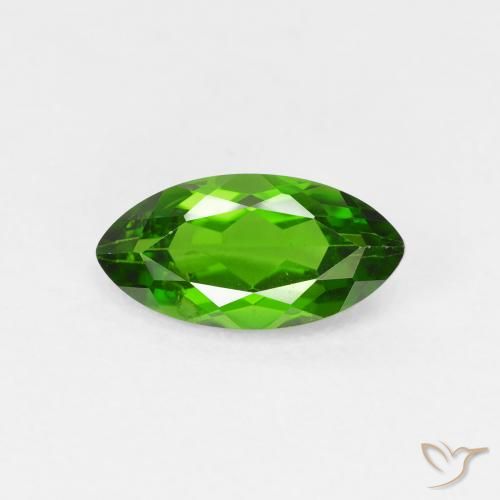 1.26ct 天然 Medium Dark-Green クロム透輝石, マーキーズ, VS-SI