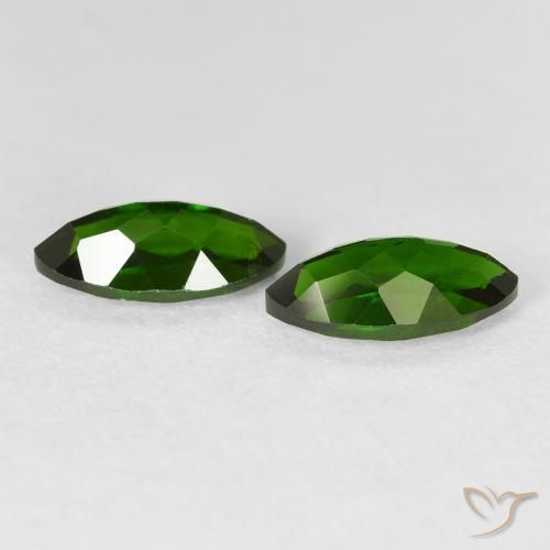 Shop natural 2.79ct Medium Dark-Green クロム透輝石 gems, マーキーズ, from ロシア at GemSelect. In stock, global shipping!
