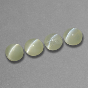 Shop natural 2.15ct クリームグリーン リソベリルキャッツアイ gems, ラウンド, from インド at GemSelect. In stock, global shipping!