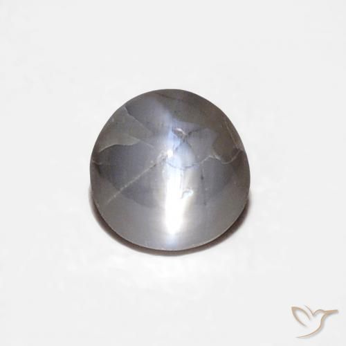 0.29ct 天然 Medium Dark-Grey リソベリルキャッツアイ, 楕円形, オペーク