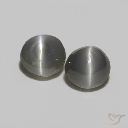 Shop natural 0.35ct スチールグレー リソベリルキャッツアイ gems, ラウンド, from スリランカ at GemSelect. In stock, global shipping!