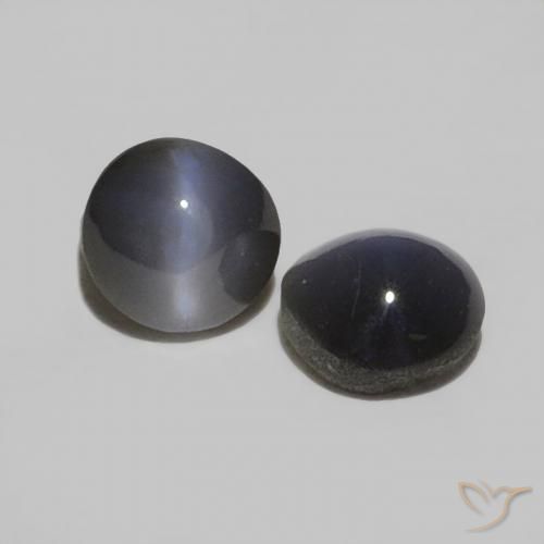 Shop natural 0.51ct ブラックグレー リソベリルキャッツアイ gems, 楕円形, from スリランカ at GemSelect. In stock, global shipping!