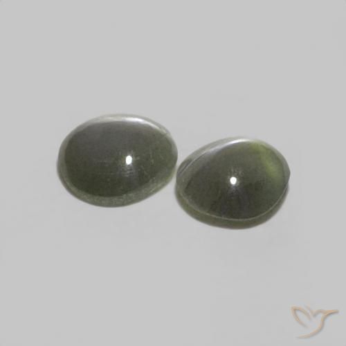 Shop natural 0.38ct 灰色がかった黒 リソベリルキャッツアイ gems, ラウンド, from スリランカ at GemSelect. In stock, global shipping!