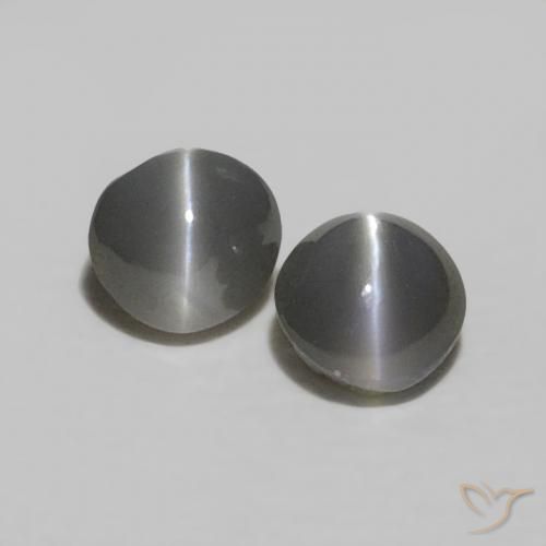 Shop natural 0.38ct 薄い緑がかった灰色 リソベリルキャッツアイ gems, 楕円形, from スリランカ at GemSelect. In stock, global shipping!