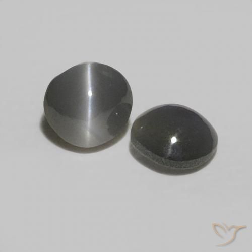 Shop natural 0.38ct 薄い緑がかった灰色 リソベリルキャッツアイ gems, 楕円形, from スリランカ at GemSelect. In stock, global shipping!