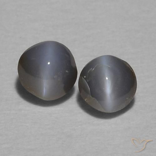 Shop natural 0.36ct 濃い灰色 リソベリルキャッツアイ gems, ラウンド, from スリランカ at GemSelect. In stock, global shipping!