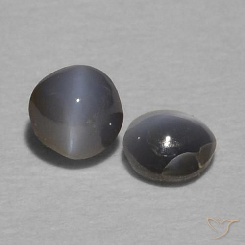 Shop natural 0.36ct 濃い灰色 リソベリルキャッツアイ gems, ラウンド, from スリランカ at GemSelect. In stock, global shipping!