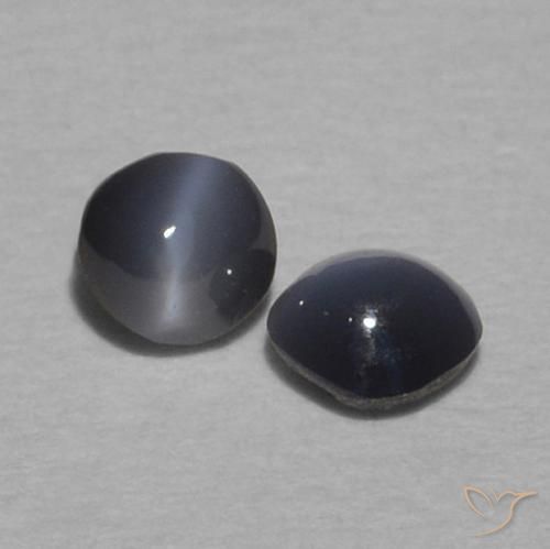 Shop natural 0.32ct 濃い灰色 リソベリルキャッツアイ gems, ラウンド, from スリランカ at GemSelect. In stock, global shipping!