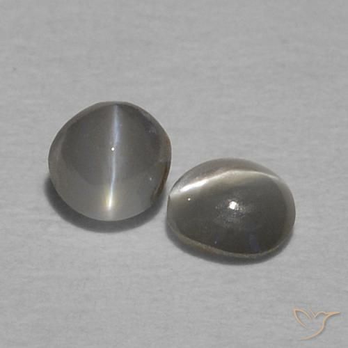 Shop natural 0.29ct ミディアムグレー リソベリルキャッツアイ gems, ラウンド, from スリランカ at GemSelect. In stock, global shipping!