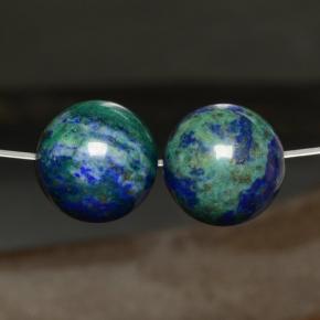 カラットの天然マルチカラークリソコラ（10.53 mm・球体 / ボール）