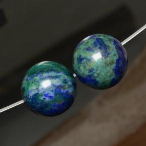 カラットの天然マルチカラークリソコラ（10.53 mm・球体 / ボール）