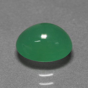 1.99カラットの天然グリーンクリソプレーズ（8.8×7 mm・オーバルカット）