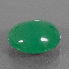 2.68カラットの天然グリーンクリソプレーズ（9.9×8.6 mm・オーバルカット）