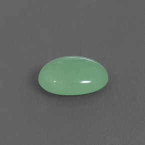 1.67カラットの天然グリーンクリソプレーズ（9.8×7.4 mm・オーバルカット）