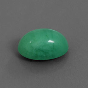 5.69カラットの天然グリーンクリソプレーズ（13.6×9.4 mm・オーバルカット）