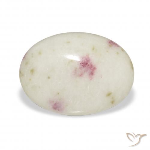 5.80ct 天然 マルチカラー 辰砂, 楕円形, オペーク