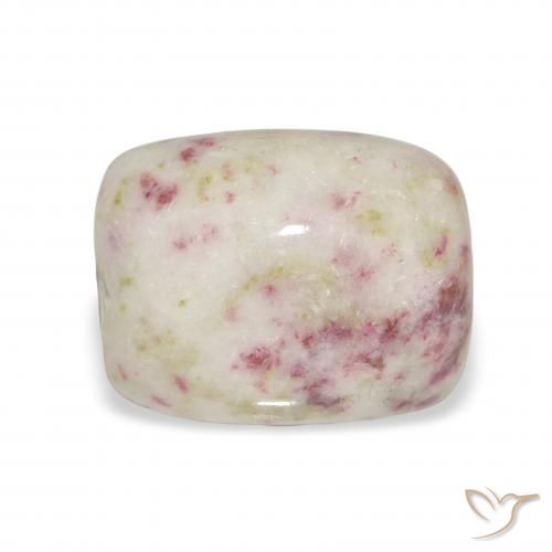 8.10ct 天然 マルチカラー 辰砂, クッション, オペーク