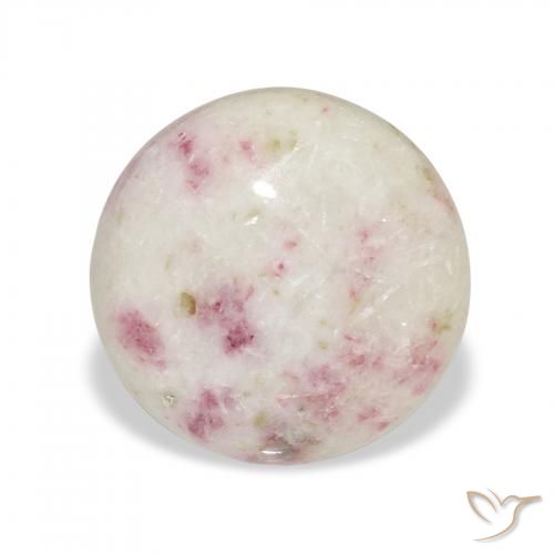 9.25ct 天然 マルチカラー 辰砂, ラウンド, オペーク