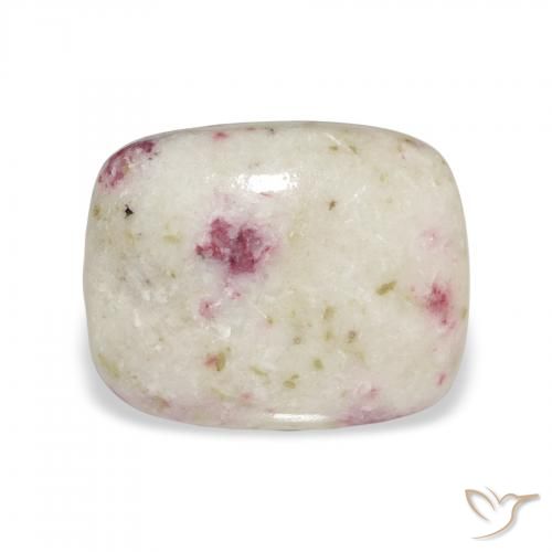 8.57ct 天然 マルチカラー 辰砂, クッション, オペーク