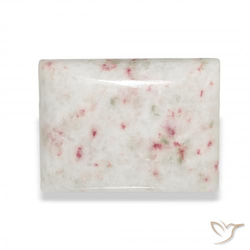 14.78ct 天然 マルチカラー 辰砂, バゲット, オペーク
