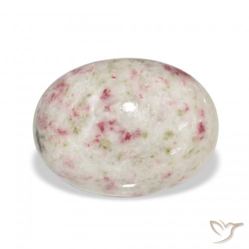 16.30ct 天然 マルチカラー 辰砂, 楕円形, オペーク