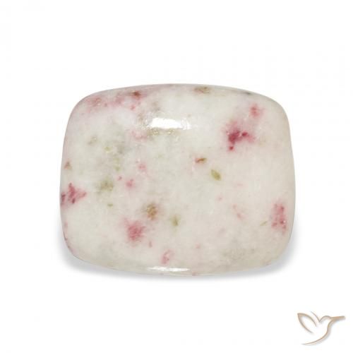 7.18ct 天然 マルチカラー 辰砂, クッション, オペーク