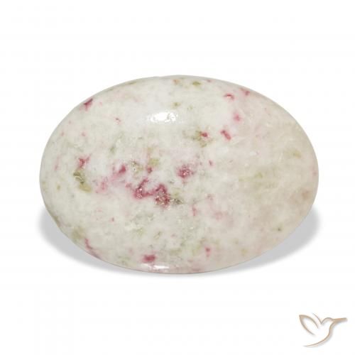 12.38ct 天然 マルチカラー 辰砂, 楕円形, オペーク