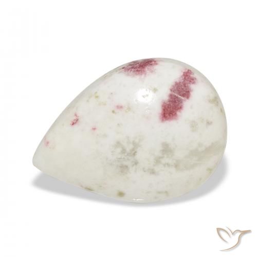 9.98ct 天然 マルチカラー 辰砂, 洋梨の形, オペーク