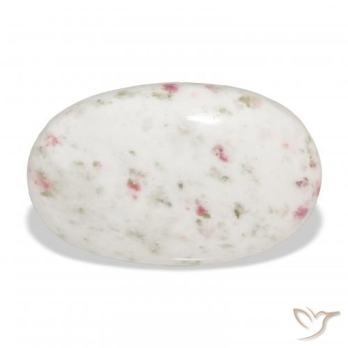 15.24ct 天然 マルチカラー 辰砂, 楕円形, オペーク