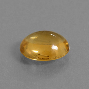 2.70カラットの天然ゴールデンイエローシトリン（10.6×8.8 mm・オーバルカット）