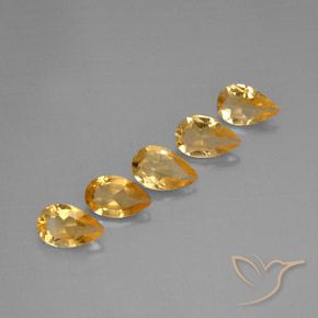 Shop natural 3.22ct Medium-Light Orange-Gold  シトリン gems, 洋梨の形, from ブラジル at GemSelect. In stock, global shipping!