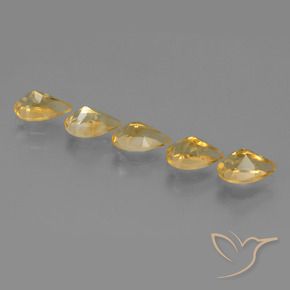 Shop natural 3.92ct ライトゴールド シトリン gems, 洋梨の形, from ブラジル at GemSelect. In stock, global shipping!