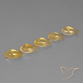 Shop natural 4.17ct ゴールド シトリン gems, 洋梨の形, from ブラジル at GemSelect. In stock, global shipping!