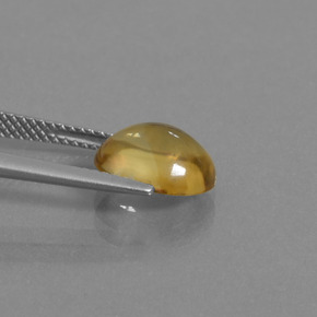 2.97カラットの天然ゴールデンイエローシトリン（10.5×8.6 mm・オーバルカット）