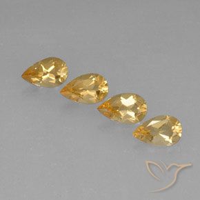 Shop natural 2.88ct Light Orange-Gold  シトリン gems, 洋梨の形, from ブラジル at GemSelect. In stock, global shipping!