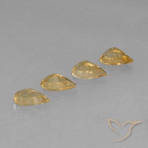 Shop natural 2.88ct Light Orange-Gold  シトリン gems, 洋梨の形, from ブラジル at GemSelect. In stock, global shipping!