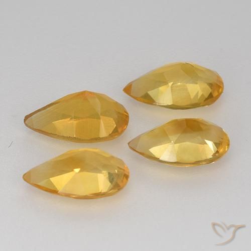 Shop natural 2.71ct Bright Gold  シトリン gems, 洋梨の形, from ブラジル at GemSelect. In stock, global shipping!