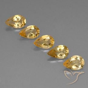 Shop natural 3.25ct ゴールド シトリン gems, 洋梨の形, from ブラジル at GemSelect. In stock, global shipping!