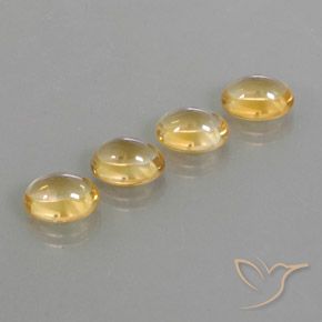 9.43ctw 天然 ゴールドオレンジ シトリン, 楕円形, 透明