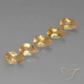 Shop natural 4.02ct ゴールド シトリン gems, 洋梨の形, from ブラジル at GemSelect. In stock, global shipping!