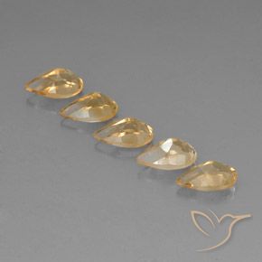 Shop natural 4.02ct ゴールド シトリン gems, 洋梨の形, from ブラジル at GemSelect. In stock, global shipping!