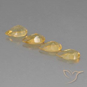 Shop natural 2.87ct Medium Gold  シトリン gems, 洋梨の形, from ブラジル at GemSelect. In stock, global shipping!