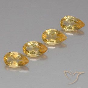 Shop natural 2.79ct Medium Gold  シトリン gems, 洋梨の形, from ブラジル at GemSelect. In stock, global shipping!