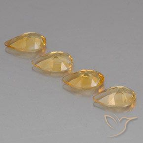 Shop natural 2.79ct Medium Gold  シトリン gems, 洋梨の形, from ブラジル at GemSelect. In stock, global shipping!