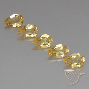 Shop natural 3.55ct Gold  シトリン gems, 洋梨の形, from ブラジル at GemSelect. In stock, global shipping!