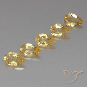 Shop natural 3.55ct Gold  シトリン gems, 洋梨の形, from ブラジル at GemSelect. In stock, global shipping!