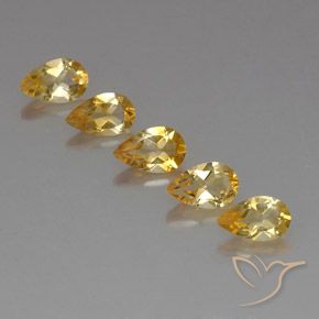 Shop natural 3.72ct ゴールド シトリン gems, 洋梨の形, from ブラジル at GemSelect. In stock, global shipping!