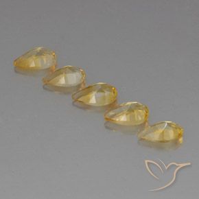 Shop natural 3.72ct ゴールド シトリン gems, 洋梨の形, from ブラジル at GemSelect. In stock, global shipping!