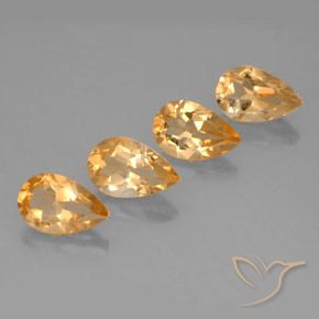 Shop natural 3.11ct ミディアムオレンジ シトリン gems, 洋梨の形, from ブラジル at GemSelect. In stock, global shipping!
