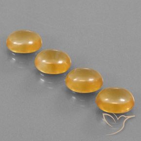 12.11ctw 天然 Medium-Light Orange-Gold  シトリン, 楕円形, 透明